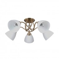 Люстра Italux Lugano PND-5643-5-HBR