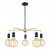Люстра Italux Malene MDM33865 BK+GD
