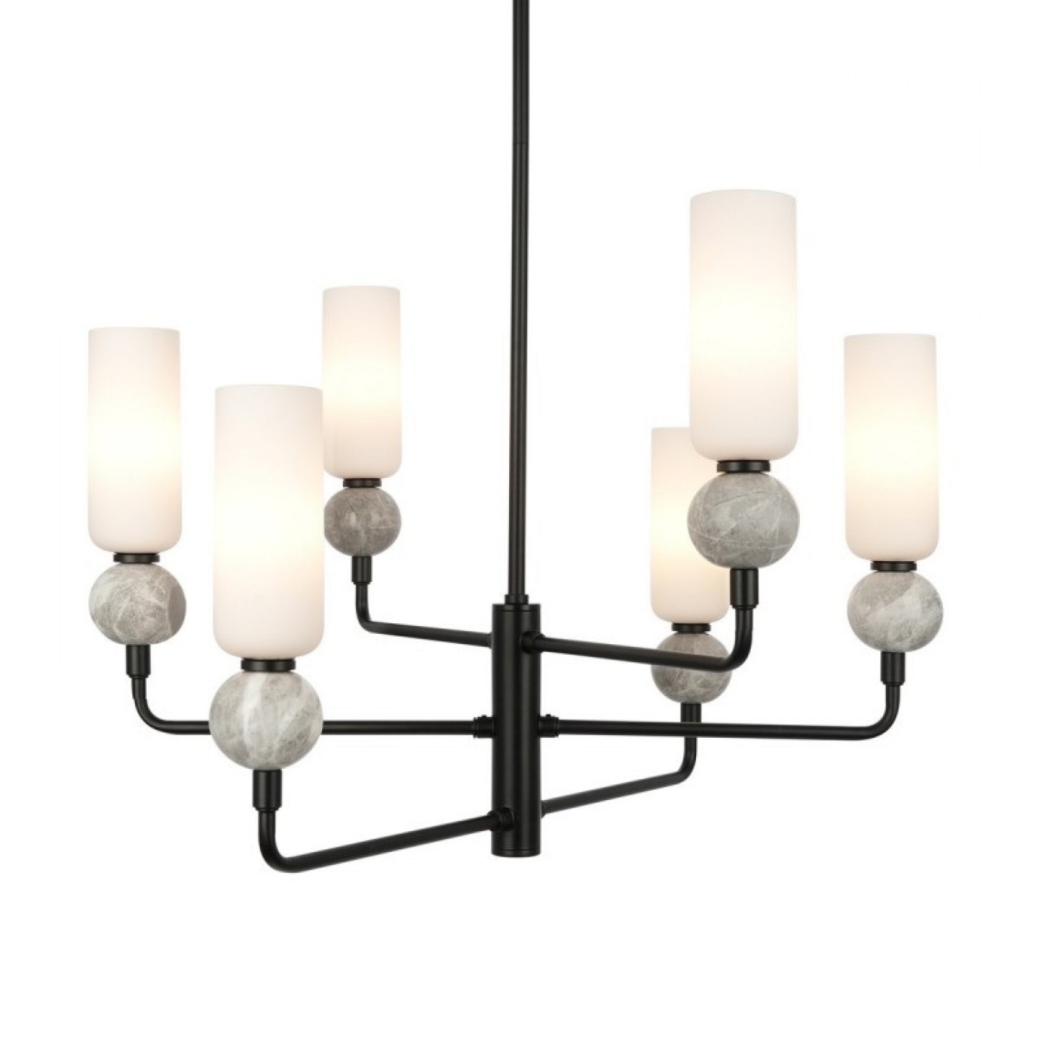 Люстра Italux Santos PND-95331-6-BK