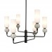 Люстра Italux Santos PND-95331-6-BK