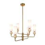 Люстра Italux Santos PND-95331-6-BRSS