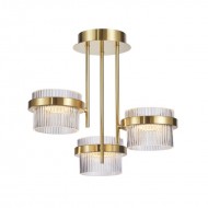 Люстра Italux Tiara PND-77362-3-24W-GD