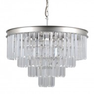 Люстра Italux Verdes PND-44372-8A-SLVR-BRW