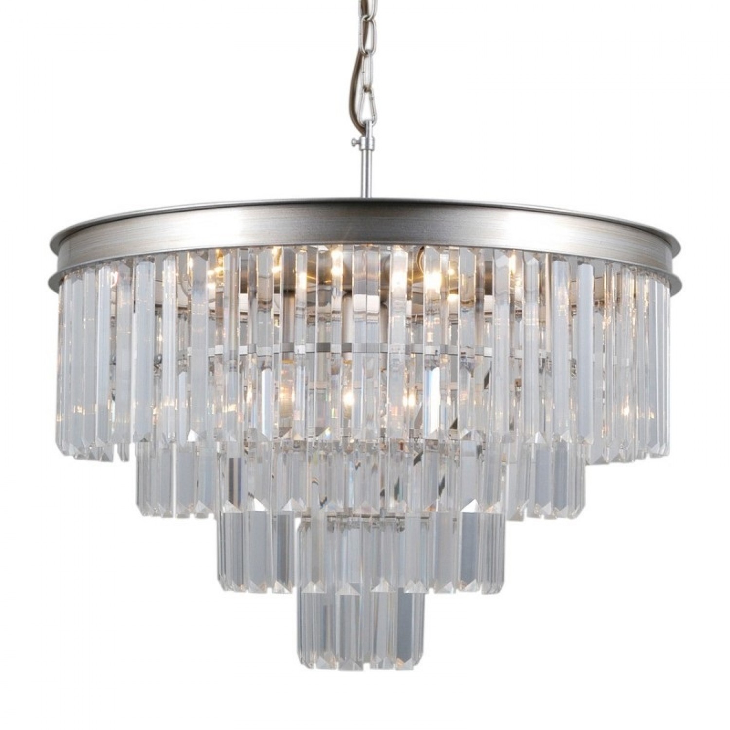 Люстра Italux Verdes PND-44372-8A-SLVR-BRW