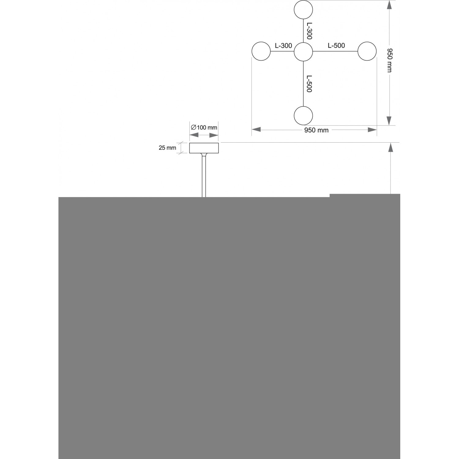 Люстра Kutek Fabriano FAB-ZW-4(BN3)BB фото 3 Люстра Kutek Fabriano FAB-ZW-4(BN3)BB