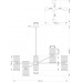 Люстра Kutek Fabriano FAB-ZW-4(BN3)TT Люстра Kutek Fabriano FAB-ZW-4(BN3)TT