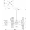 Люстра Kutek Fabriano FAB-ZW-6(Z1)TT фото 2 Люстра Kutek Fabriano FAB-ZW-6(Z1)TT alt_image