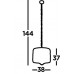 Люстра SearchLight BIJOU  6583-3AB