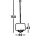 Люстра SearchLight BIJOU  6585-5AB