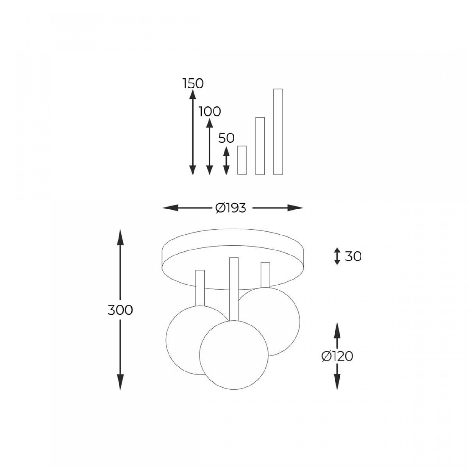Люстра Zuma Line ALI 5644