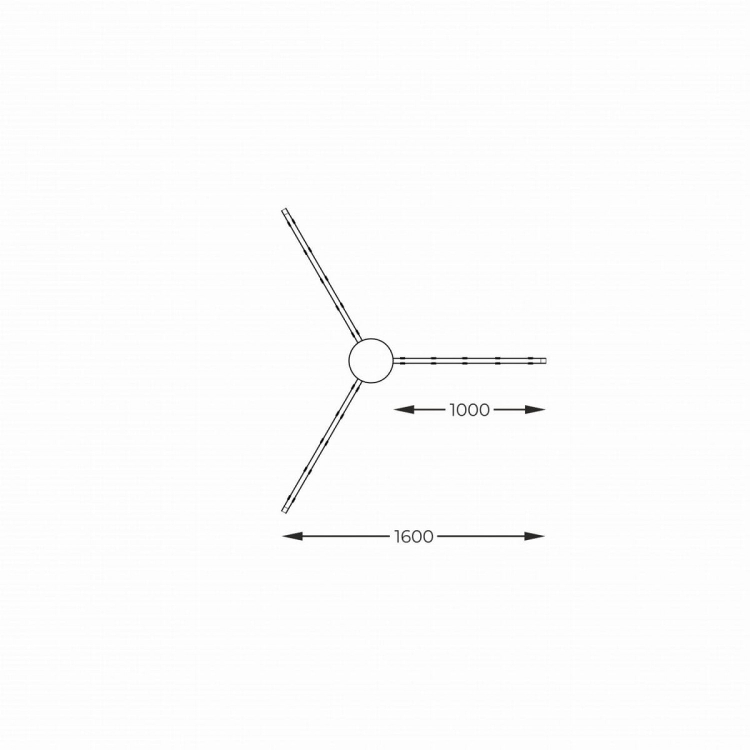 Люстра Zuma Line BALBO 20008-3X1BK