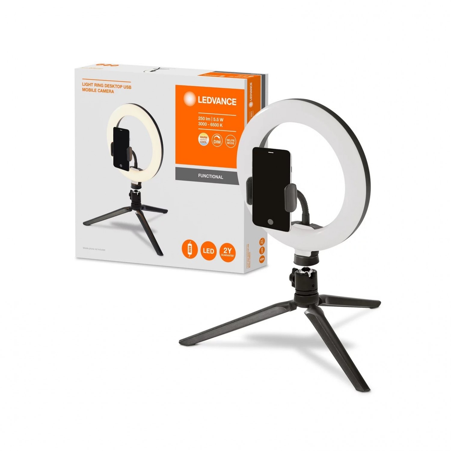 Линейный светильник Ledvance Linear LED Mobile Ring Desktop 4058075666870