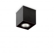 Точечный светильник Ideal Lux MOOD PL1 D09 SQUARE NERO 243948