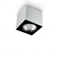 Точечный светильник Ideal Lux MOOD PL1 D15 SQUARE ALLUMINIO 140957