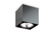 Точечный светильник Ideal Lux MOOD PL1 D15 SQUARE NERO 243931