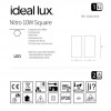 Точечный светильник Ideal Lux NITRO 10W SQUARE BIANCO 206035 alt_image