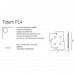 Точковий світильник Ideal Lux TOTEM PL4 215778