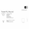 Точечный светильник Ideal Lux TOWER PL1 ROUND 155869 alt_image