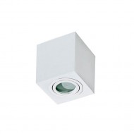 Точечный светильник AZzardo BRANT SQUARE IP44 WHITE AZ2822