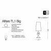 Настільна лампа Ideal Lux ALFIERE TL1 BIG 032436 alt_image
