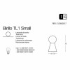 Настольная лампа Ideal Lux BIRILLO TL1 SMALL BIANCO 000268 alt_image