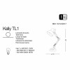 Настольная лампа Ideal Lux KELLY TL1 NERO 108094 alt_image