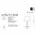 Настольная лампа Ideal Lux LE ROY TL1 SMALL 073439