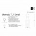 Настольная лампа Ideal Lux MERMAID TL1 SMALL CROMO 166650