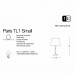 Настільна лампа Ideal Lux PARIS TL1 SMALL 015965