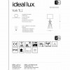 Настільна лампа Ideal Lux YORK TL1 BIANCO 121376 alt_image