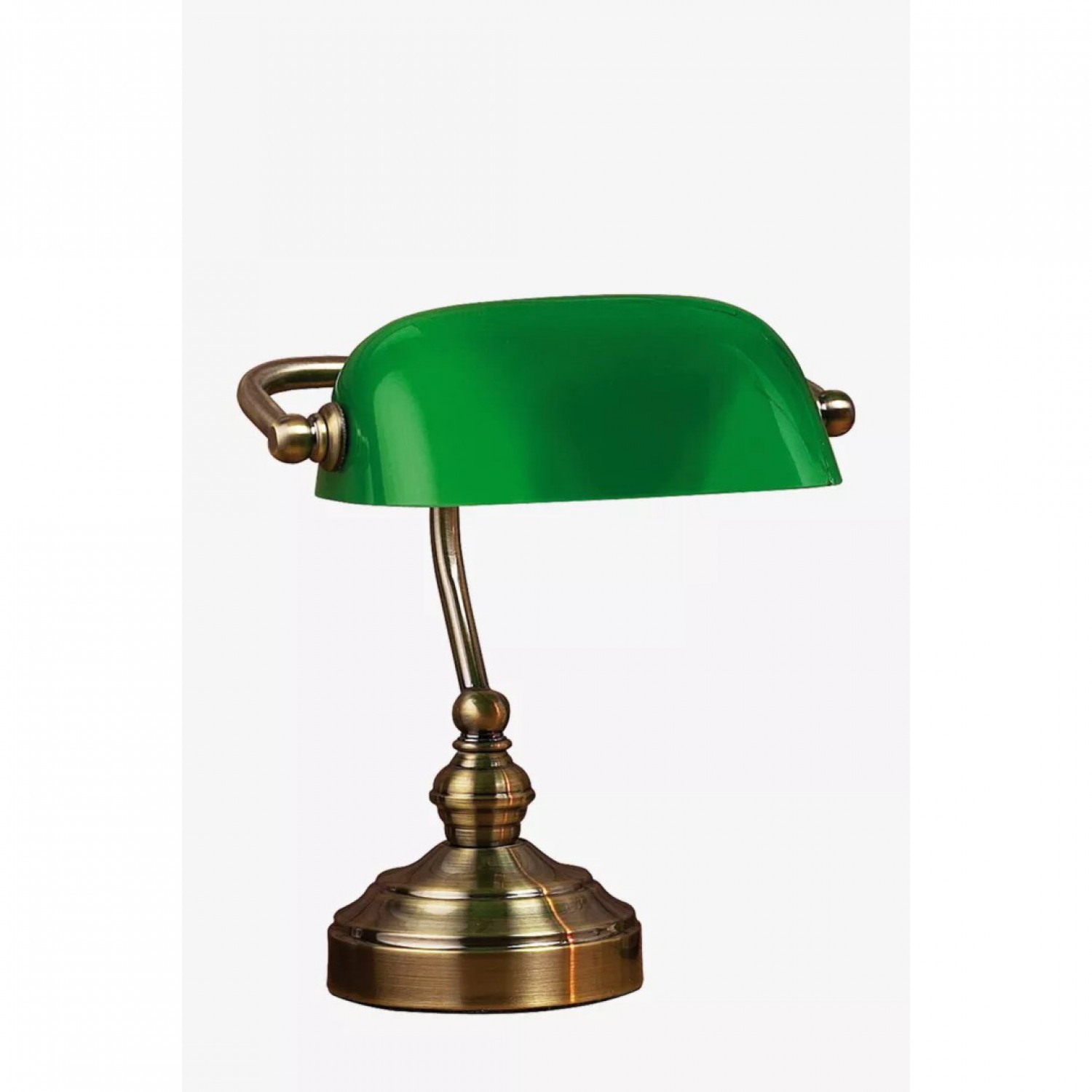 alt_image Настольная лампа MarkSlojd Sweden BANKERS Table 42cm 1L Oxide/Green 105931