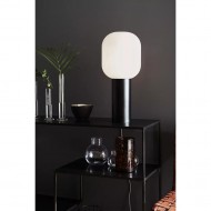 Настольная лампа MarkSlojd Sweden BROOKLYN Table 1L 56cm Black/Opal 107480