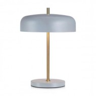 Настольная лампа MarkSlojd Sweden CAEN Table 2L Grey/Brushed Brass 107922