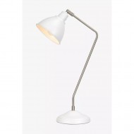 Настольная лампа MarkSlojd Sweden COAST Table 1L White/Steel 107309
