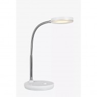 Настольная лампа MarkSlojd Sweden FLEX 1L Table White/Chrome 106466