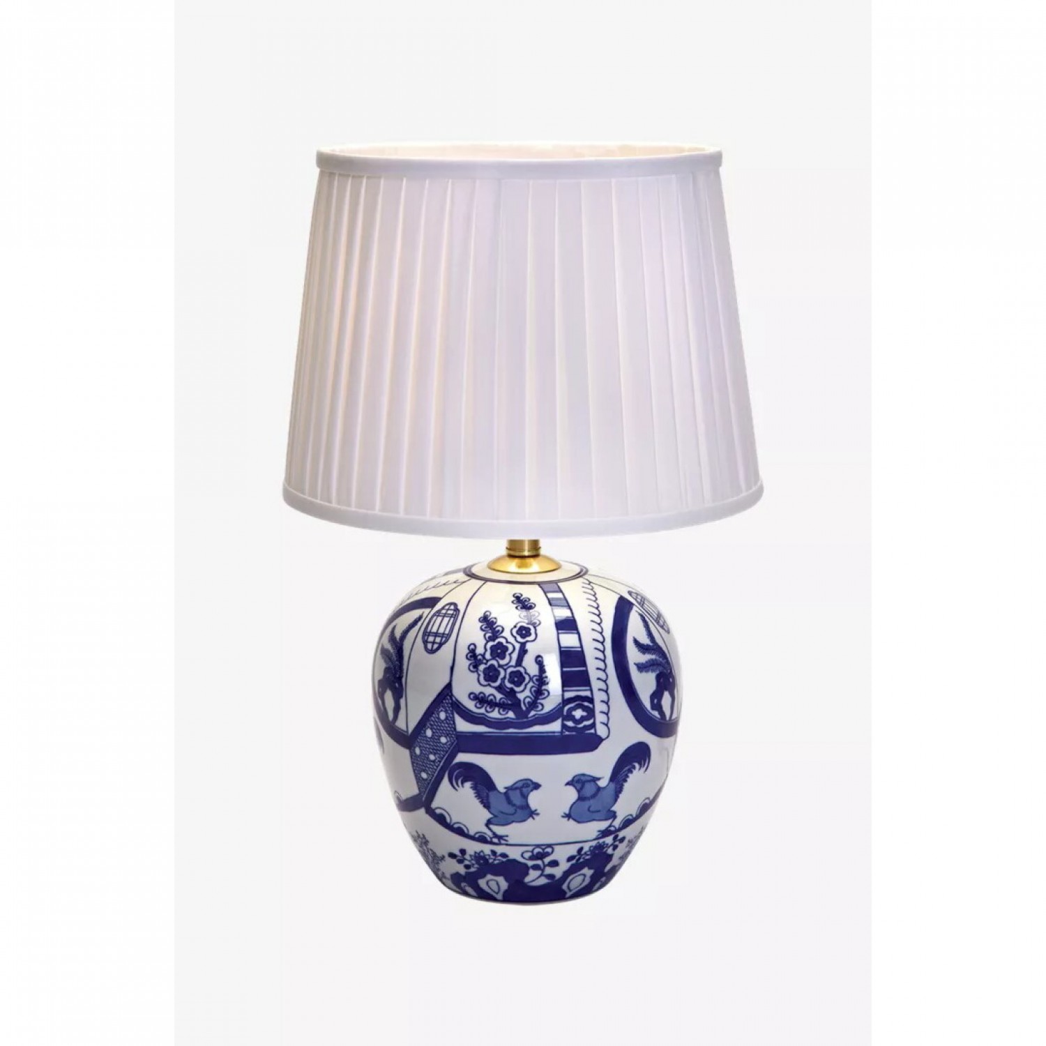 alt_image Настольная лампа MarkSlojd Sweden GoTEBORG Table 1L 48cm Blue/White 105000