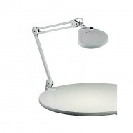 Настольная лампа MarkSlojd Sweden HALLTORP Table 1L White with Magnifying Glass 100854