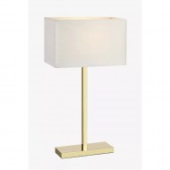 Настольная лампа MarkSlojd Sweden SAVOY Table 1L USB Brass/White 106306