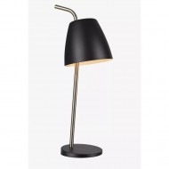 Настольная лампа MarkSlojd Sweden SPIN Table 1L Black/Steel 107730