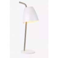 Настільна лампа MarkSlojd Sweden SPIN Table 1L White/Steel 107729