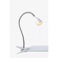 Настольная лампа MarkSlojd Sweden TULIP Clip 1L White 106091