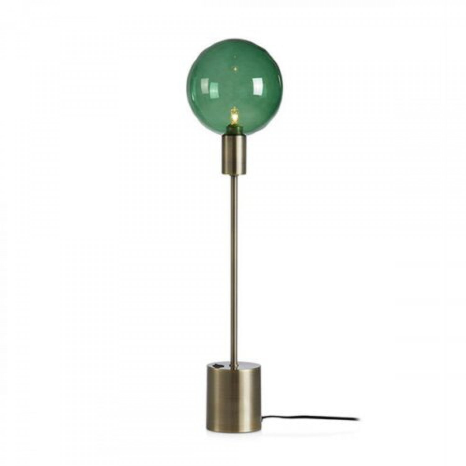 alt_image Настольная лампа MarkSlojd Sweden UNO Table 1L 60cm Antique/Green 107873