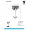 Настольная лампа MarkSlojd Sweden VENTIMIGLIA Table 3L Black/Clear 107773 alt_image