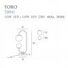 Настільна лампа MAXLIGHT TORO T0041 alt_image