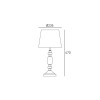 Настольная лампа COSMOLight MONACO T01885WH alt_image