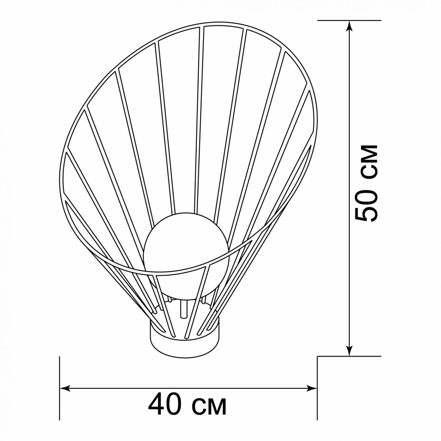 Настольная лампа Imperium Light Shell 426150.05.01