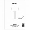 Настольная лампа MarkSlojd Sweden BASTIA Table Black 106443 alt_image