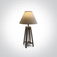 Настольная лампа ONE Light The Wood Nostalgia 61118