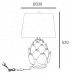 Настільна лампа COSMOLight ARTI T01736BR-WH