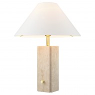 Настільна лампа COSMOLight ORLEANS T01470BR-WH